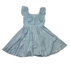 Omi Jo Well Dressed Wolf  Confetti Stars Ruffle Empire Dress